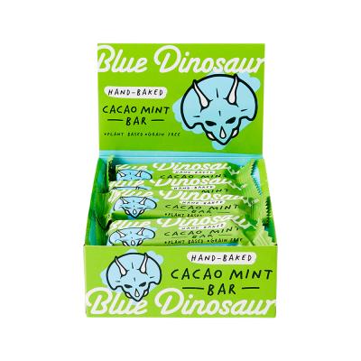 Blue Dinosaur Snack Bar Cacao Mint 45g x 12 Display